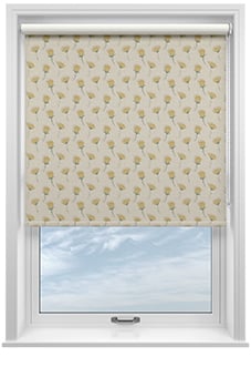 Emily Bond Cornflower, Yellow - Twist&Fit Roller Blind